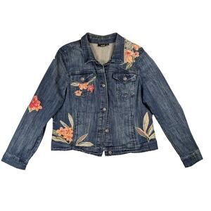 Refreshed - ANA Upcycled Denim Jacket Size XL
